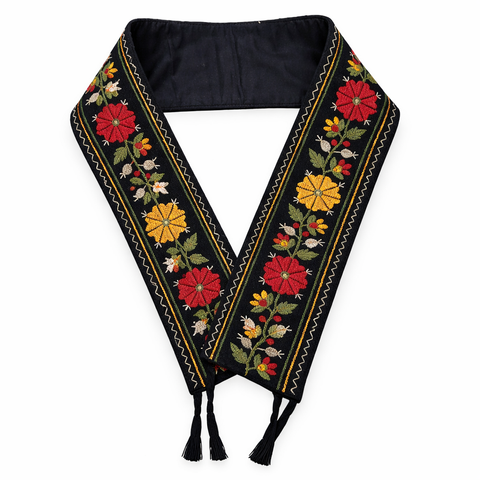 Brau trditional pentru femei  - motive traditionale de toamna