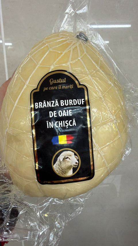 Branza burduf din lapte de oaie si capra