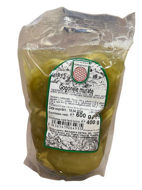 Pickled gogonele - Romanian traditions - 400g