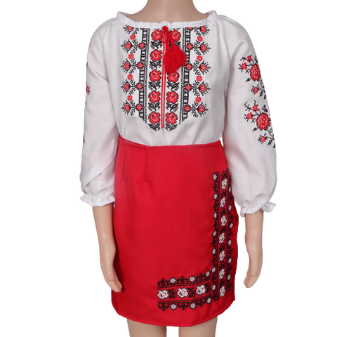 Traditional costume for girls - red