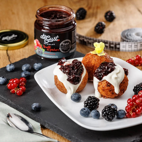 Sugar-free berry jam - DeGust - 200g