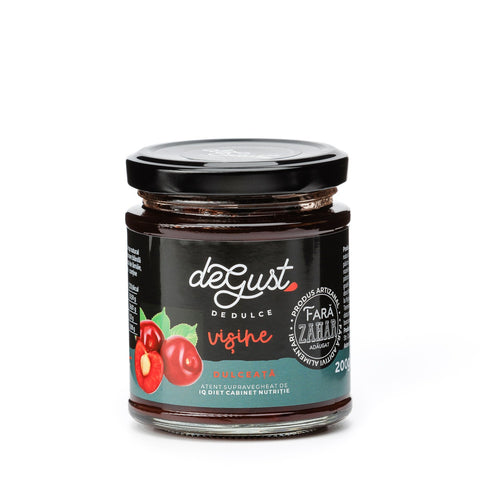 Cherry jam without sugar - DeGust - 200g