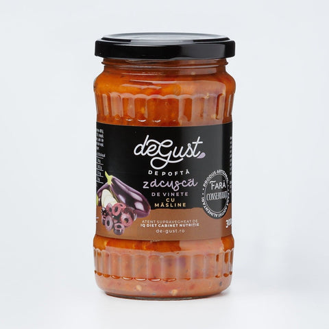 Zacusca de vinete cu masline - Degust  - 300g