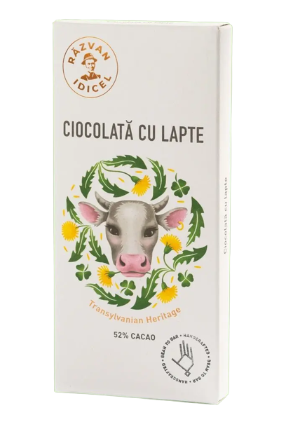 Milk chocolate 52% cocoa - Razvan Idicel - 70g
