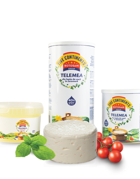 Telemea din lapte de vaca - Five Continents - 500g