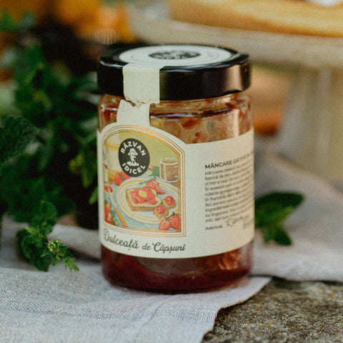 Strawberry jam in the cauldron - Răzvan Idicel - 380g