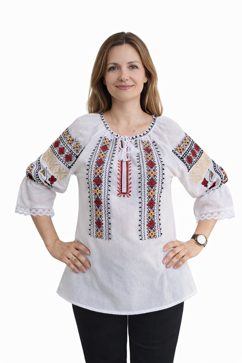 Ie dama Tecla - Camasa pentru femei - Model traditional