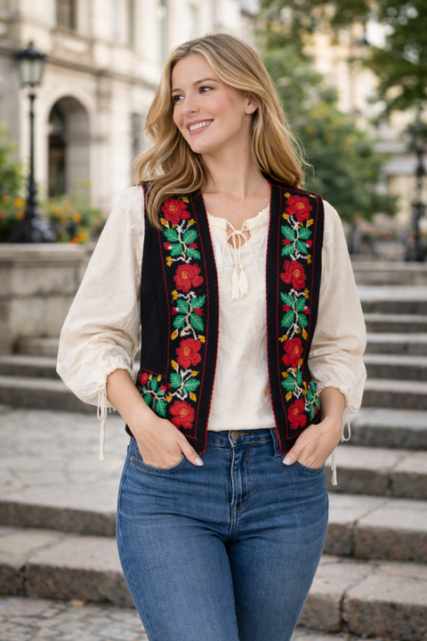 Vesta dama Catinca - model floral