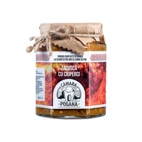 Zacusca ciuperci de padure - Camara Pogana - 280g