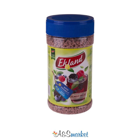 Ceai granulat instant cu extract de fructe de pădure  - Ekoland - 350g