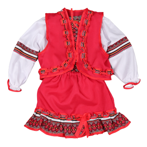Traditional costume for little girls