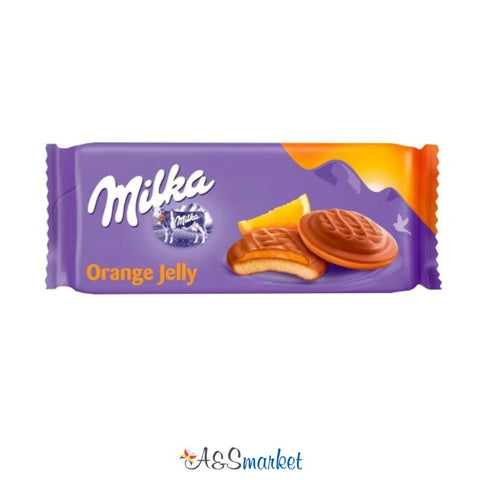 Biscuits with orange cream - Milka - 130g
