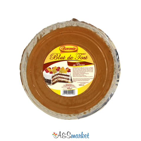 Blat de tort cu cacao - Boromir - 400g