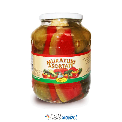Assorted pickles - Canned fruit - 1.7kg