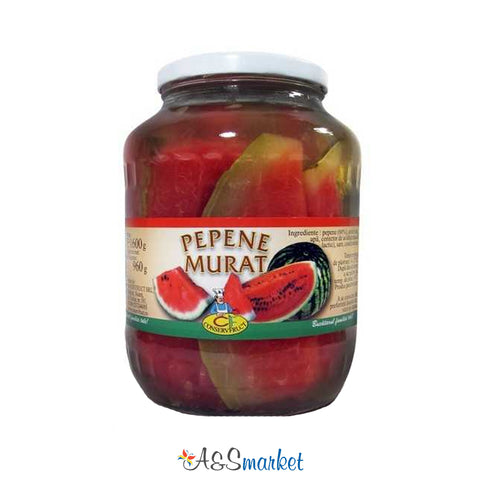 Pickled watermelon - Canned fruit - 1.6kg