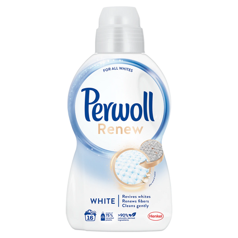Detergent lichid pentru rufe albe - Perwoll - 960 ml
