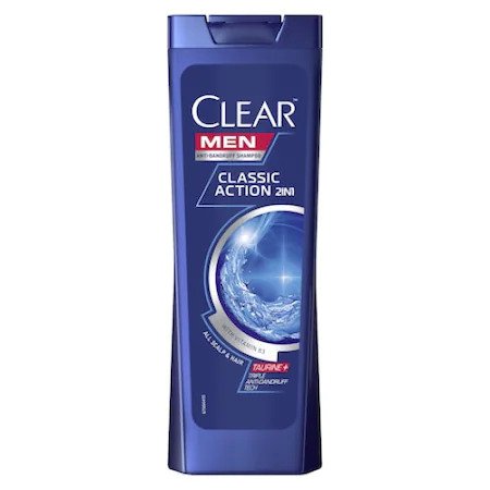 Men's shampoo for all hair types - Clear - 225ml
