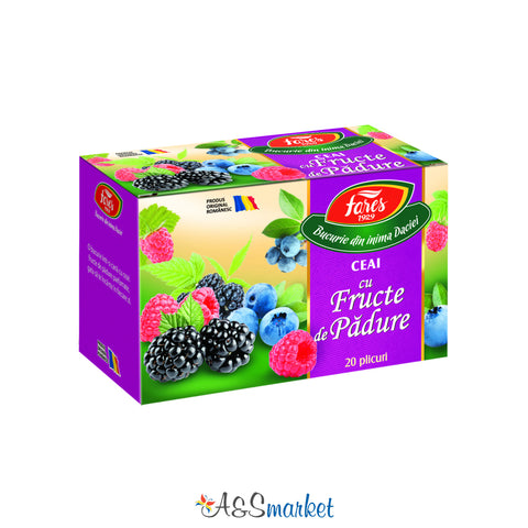 Tea with berries bags - Fares - 40g