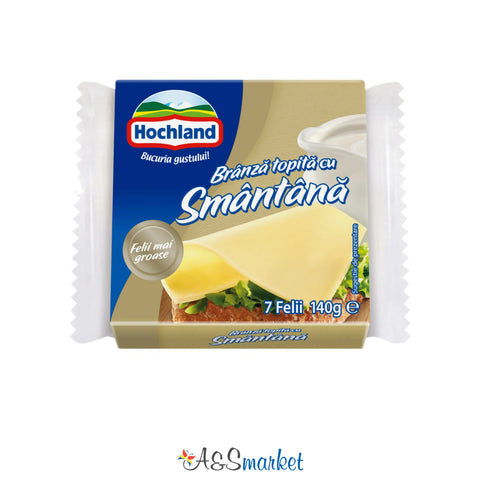 Slices of melted cheese - Hochland - 150g