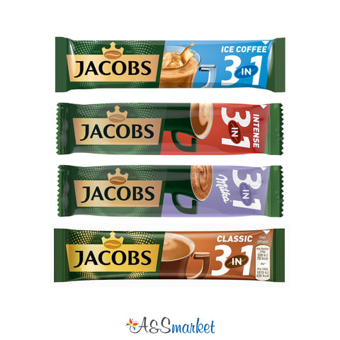 Instant coffee 3 in 1 - Jacobs - 18g