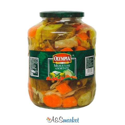 Assorted pickles - Olympia - 1.6kg