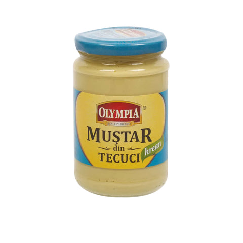 Muster Teccuci Muștar din Tecuci cu hrean - Olympia - 300g - A&S Market