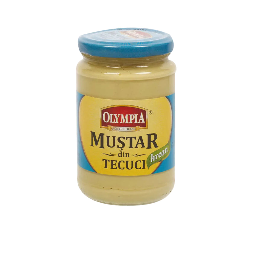 Muștar din Tecuci cu hrean - Olympia - 300g - A&S Market