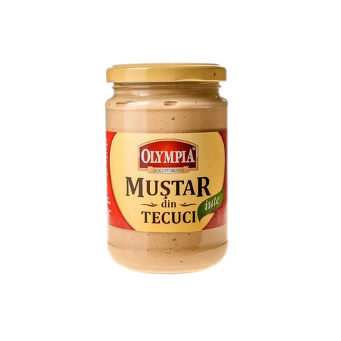Muster Teccuci Muștar din Tecuci iute - Olympia - 300g - A&S Market