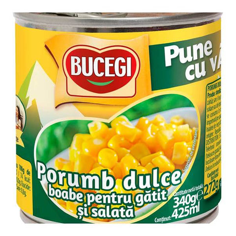 Sweet corn grains - Bucegi - 340g
