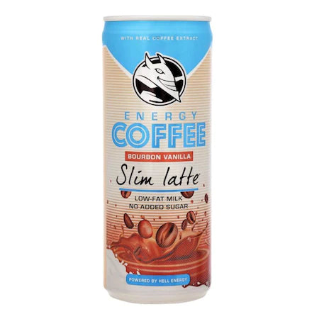 Hell Energy Coffee Bourdon Vanilla Slim Latte - 250ml