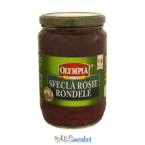 Salată de sfeclă roșie rondele - Olympia - 720g