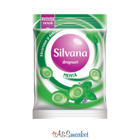 Drops with mint flavor - Silvana - 80g