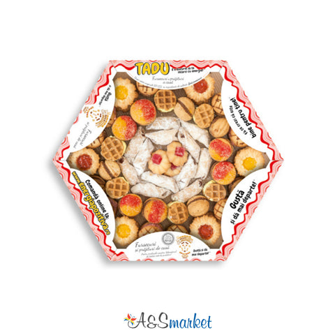 Medallion with assorted cookies - Tadu - 900g
