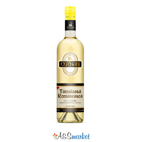 Romanian sweet white wine incense - Cotnari - 750ml