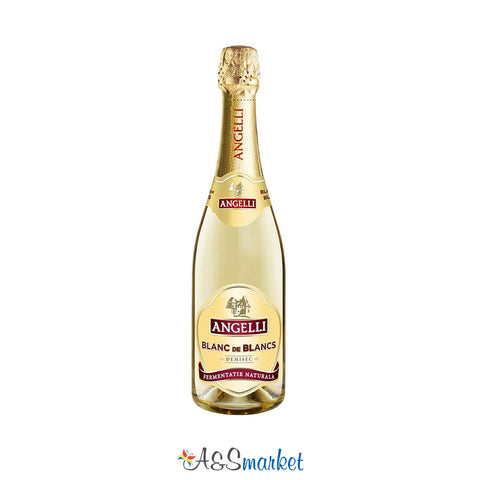 Vin spumant demisec Blanc De Blancs - Angelli - 750ml